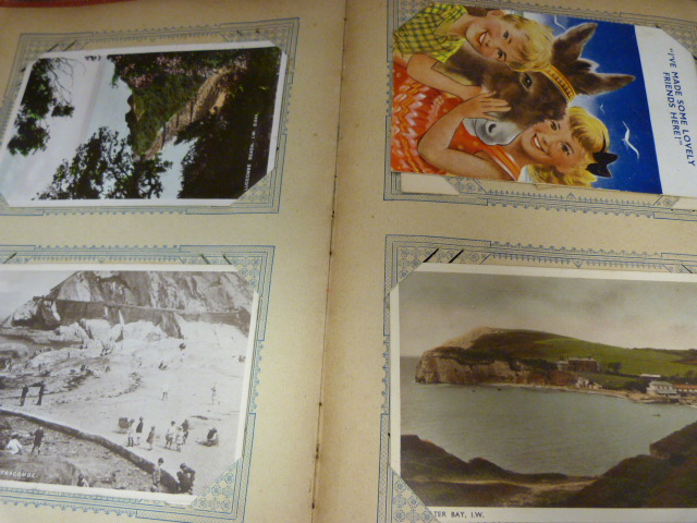 Vintage Postcard album containing mainly Victorian Postcards. To include Comical, and some of - Image 3 of 22