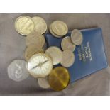 Small collection of various coins to include Britains first Decimal coins