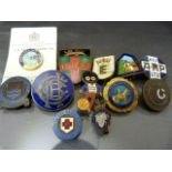 Collection brooches and Lapel enamel badges to include - American Bar Association 1971 by J.R Gaunt,