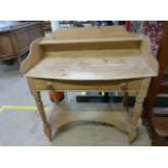 Antique pine washstand