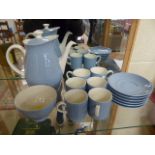 Wedgwood of Etruria and Barlaston c 1964's Summer Sky part coffee service