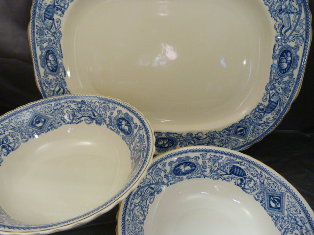 Mulberry Collectables - unusual selection of blue and White china 'Mulberry' pattern to include - Image 2 of 8
