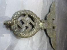 German war Flag staff finial