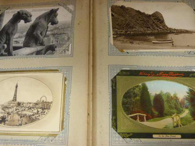 Vintage Postcard album containing mainly Victorian Postcards. To include Comical, and some of - Image 16 of 22
