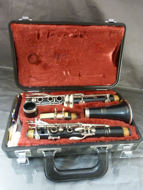 A Yamaha 26ii clarinet in fitted case