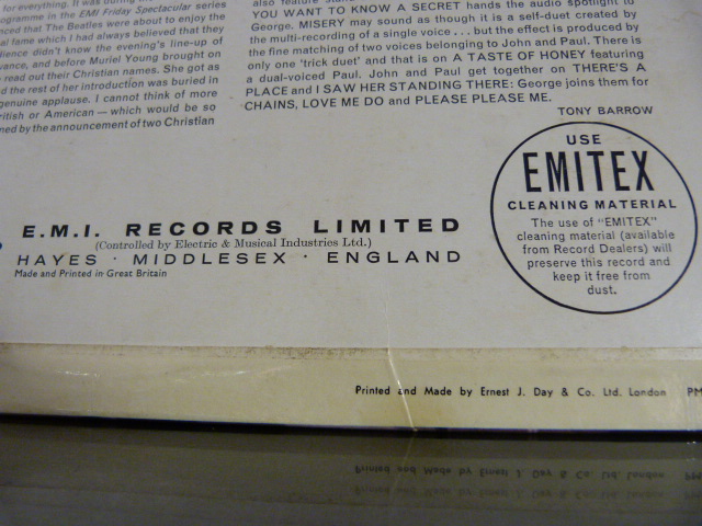 The Beatles: Please Please Me - Parlophone PCS 3042 UK 1963 stereo Album YEX-94 and YEX-95 1st - Image 10 of 24