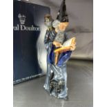 Royal Doulton figure of 'The Wizard' with original box. HN2877. Condition Report - no chips or