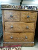 Mahogany Chest of five drawers