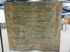 Green ground Ziegler rug 1.90 x 1.40