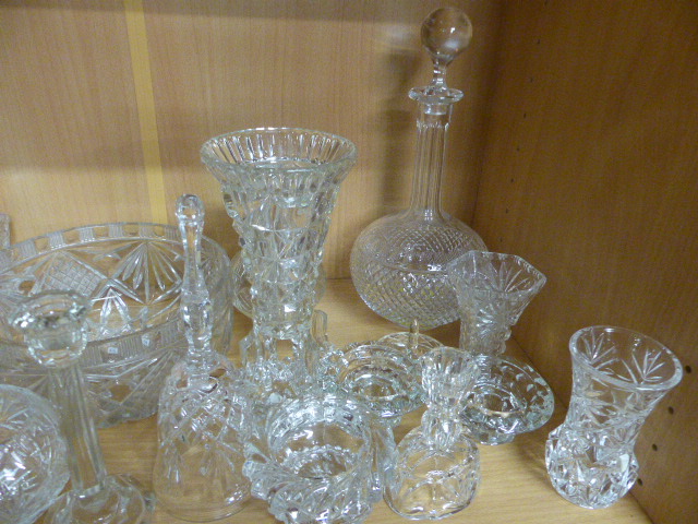 Large collection of cut glass items - Image 2 of 6