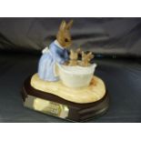 Bunnykins by Royal Doulton Ltd edition 'Bath Night Bunnykins' no. 2705/5000 and comes with