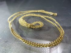 9ct Gold chain - Approx weight - 4g