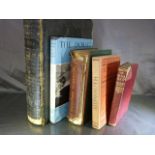 Lovely collection of vintage books to include 'The Bible', Signed copy of Mr Pettigrew's Train by