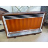 Mid Century electric fire place with backlighting