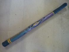 Modern handpainted Didgeridoo