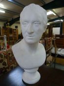 Plaster bust of a Regal man
