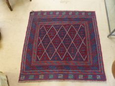 Tribal Gazak Rug 112 x 110