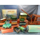 Selection of Hornby Vintage railway 0 Gauge items. - Boxed Hornby train set which includes LNER