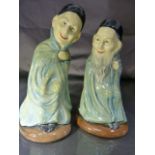 Two Royal Doulton Character jugs - The Spook Toby (D7132) and The Bearded Spook (D7133) both no