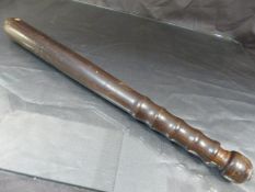 Antique Police Truncheon numbered 462.