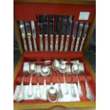 Canteen of Silverplated cutlery by Ensee Ltd Sheffield