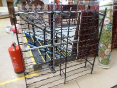 Large Cast Metal Wine rack