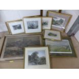 Large Collection of Shooting and Hunting Etchings and Engravings to include works by (After) C H