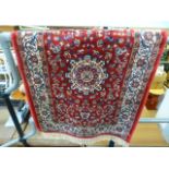 Kashmir Red Ground runner 140cm x 68cm