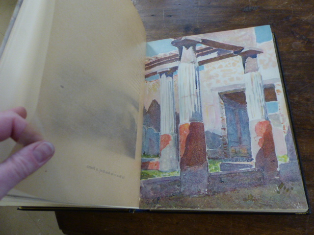 Superb Morocco bound book (bound by F.W Barker) studying the History of Art in Naples by Camille - Image 3 of 7