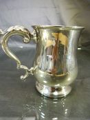 Hallmarked Silver Tankard/Christening cup, Birmingham 1961 by Barker Brothers Silver Ltd. Single