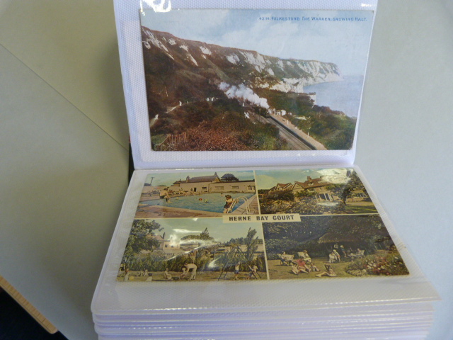 Collection of various postcards depicting places - Image 5 of 7