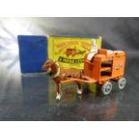 Moko Lesney Matchbox series no.7 Horse and Pasteurised Milk Cart. Both in good condition