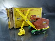 Matchbox series Lesney Major M-4 Pack of a Ruston-Bucyrus excavator