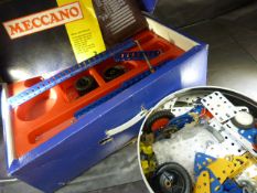 Large quantity of Meccano to include a boxed set Meccano 3000.