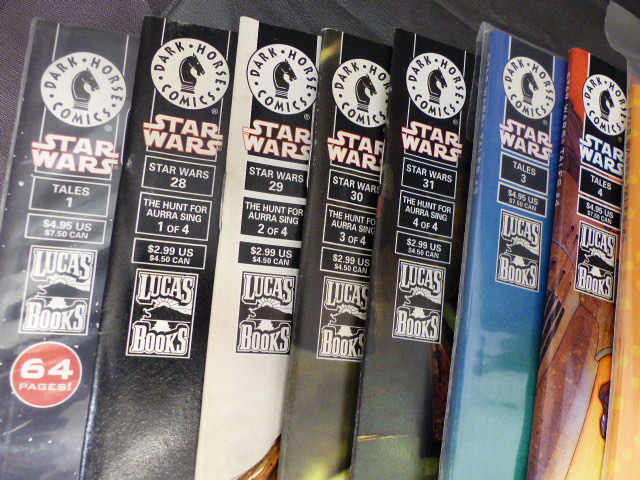 Collection of star wars comics Dark Horse Comics - THE HUNT FOR AURRA SING issues 1-4, STAR WARS - Image 2 of 6