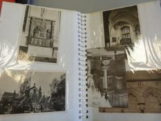 Collection of approx 50 postcards depicting Cathedrals