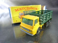 Match Box series No.4 Stake truck. Box ok and Truck Good.