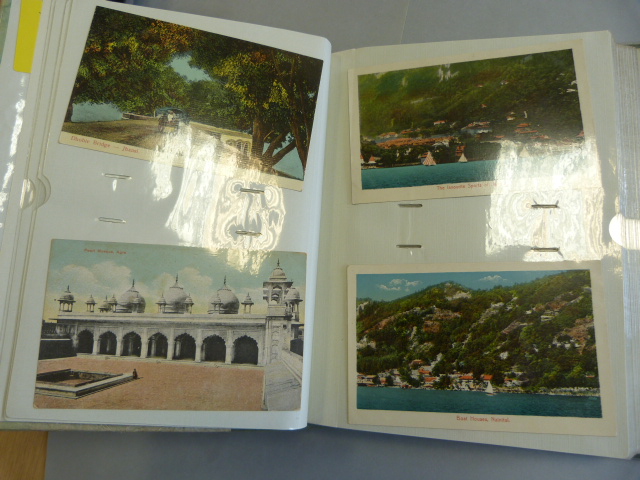 Early vintage postcards of India etc