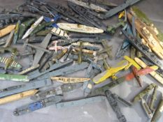 Collection of model ships (mainly wooden)