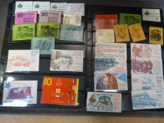 Lot containing Stamp Books to include one example of Punch and Judy (some missing)