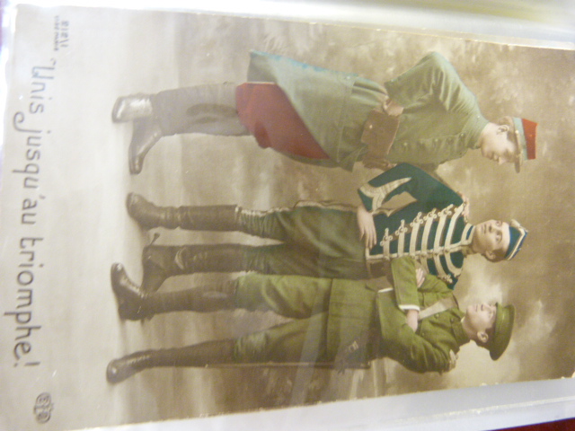 French WW1 souvenir postcards - Image 15 of 22