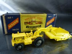 Moko Lesney Matchbox series Major pack No.1 Fordson 72 Tractor VG in OK box