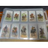 Cigarette card album containing Player's Riders of the World, Player's Derby and Grand National