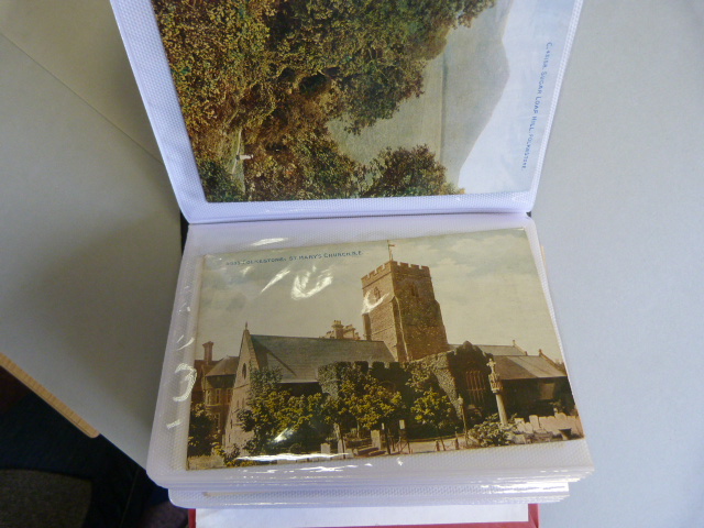 Collection of various postcards depicting places - Image 6 of 7