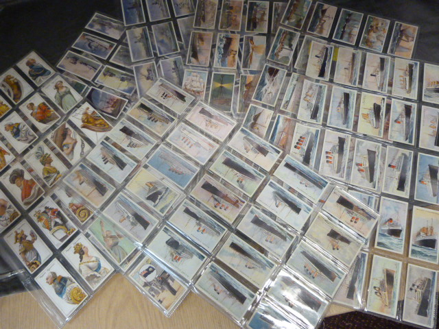 Collection of cigarette cards to include - John Player and Son Ships Figureheads 25/25, Will's