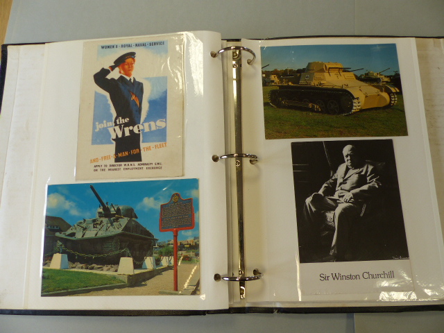 Album containing various military related postcards to include Propaganda postcards etc - Image 16 of 16