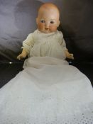 Armand Marseille bisque headed and composite bodied doll. 'My Dream Baby' 351/7K