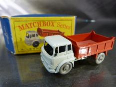 Lesney Matchbox series no.3 Bedford 7 half tonne tipper truck. Both in good condition