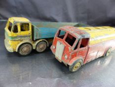 DieCast cars to include Dinky AEC Monarch Thompson Tank by Meccano and a Dinky Supertoy Leyland