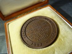 London College of Music commemorative medallion commemorating 21st Anniversary of the founding of